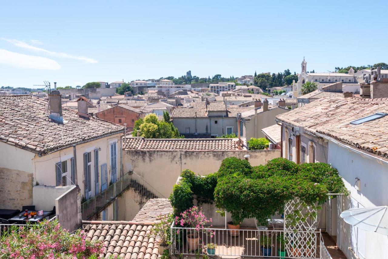 Le Pandora, Proche Tour Magne, Parking Et Terrasse Apartment Ним Екстериор снимка